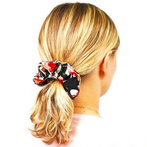 Floral Scrunchie Hair Tie Headband